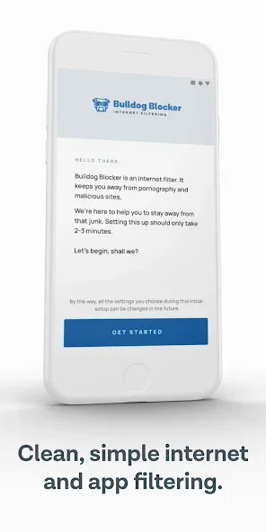 Bulldog Blocker app screenshot